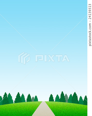 Tree on the hill 24139313
