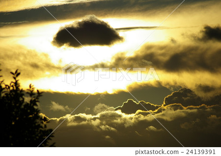 The sun hiding in the clouds The sun hiding in the clouds 24139391