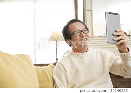 Fashionable grandpa image 24140255