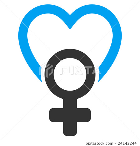 Female Love Flat Vector Icon Female Love Flat Vector Icon 24142244