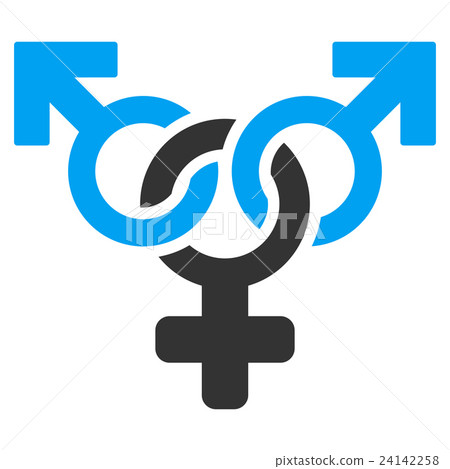 Polyandry Flat Vector Icon 24142258