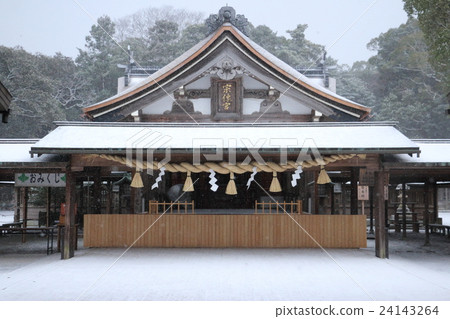 World Heritage Okinoshima related heritage group Kyushu Fukuoka prefecture Recommended popular tourist area Munakata shi Munakata Taisha Edge Tsugumi Shrine 24143264