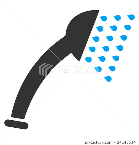 Shower Flat Vector Icon Shower Flat Vector Icon 24143534
