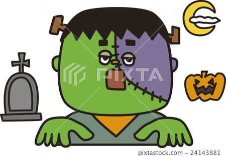 Halloween Franken Illustration Halloween Franken Illustration 24143881