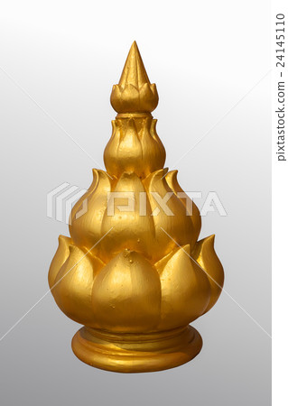 Thai style golden lotus. 24145110