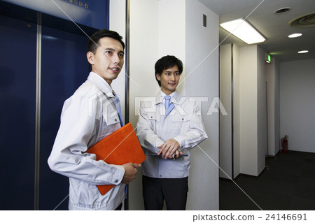 Business businessman office maintenance engineer construction construction construction site construction 24146691