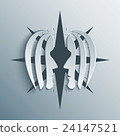 Vector Zodiac sign Gemini 24147521