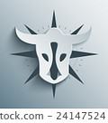 Vector Zodiac sign Taurus 24147524