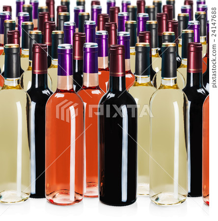 bottles of wine of different types  24147688