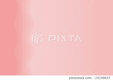 Wave Background _ Left Red _ Thin 24149637