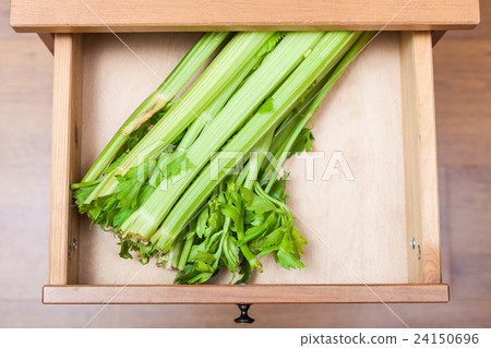 celery stalks in open drawer celery stalks in open drawer 24150696