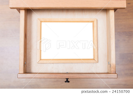 narrow picture frame in open drawer narrow picture frame in open drawer 24150700