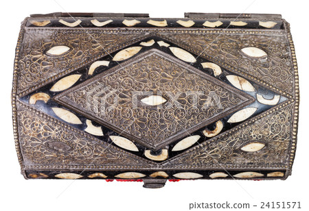 above view of traditional ancient arabic Casket 24151571