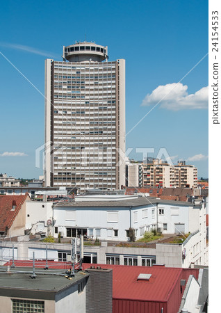 European tower and panoramic of Mulhouse -Alsace 24154533