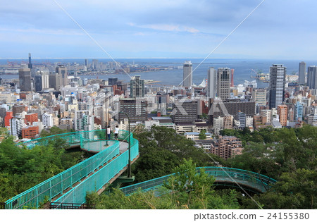 Kobe port seen from Rokko 24155380
