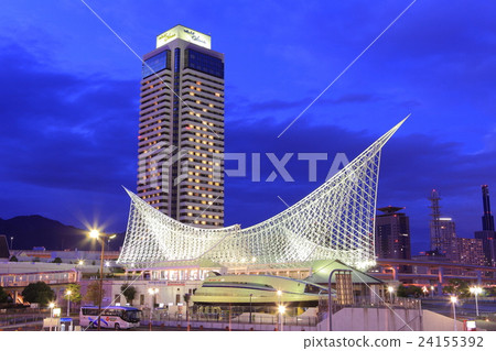 神戶海事博物館，大倉酒店的夜景 24155392