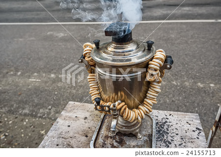 Traditional Russian samovar 24155713