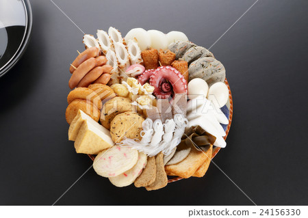 各種各樣的關東煮成分 各種各樣的關東煮成分 24156330