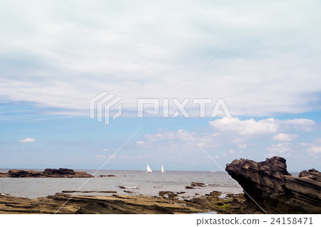 三浦半島的Araihama海岸 24158471