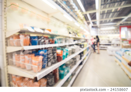 Store blurred shopping mall with people Store blurred shopping mall with people 24158607