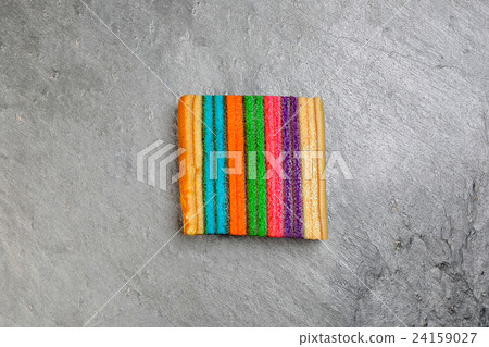 Colorful Rainbow Layer cake Colorful Rainbow Layer cake 24159027