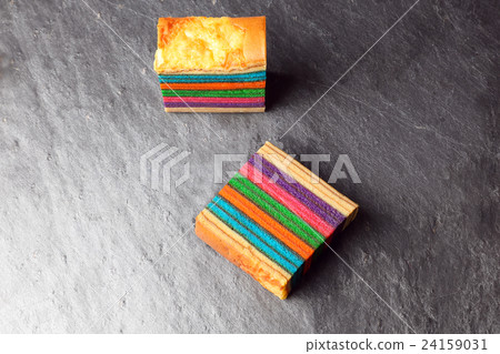 Colorful Rainbow Layer cake Colorful Rainbow Layer cake 24159031