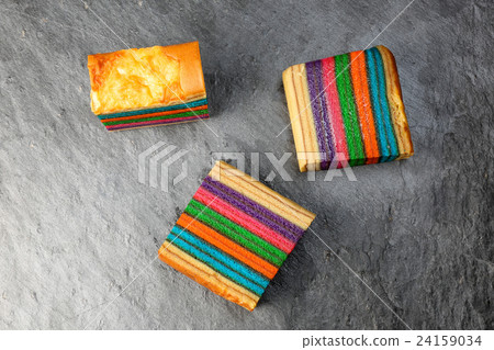 Colorful Rainbow Layer cake Colorful Rainbow Layer cake 24159034