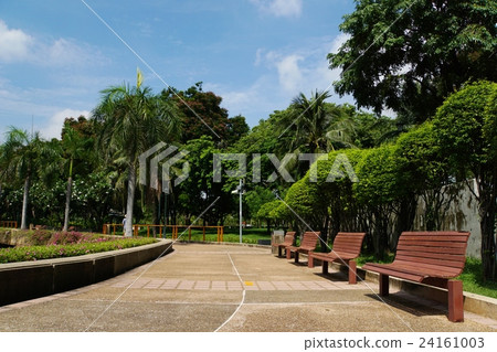 曼谷Benjakitti公園(泰國曼谷的Ventachiti公園) 曼谷Benjakitti公園(泰國曼谷的Ventachiti公園) 24161003