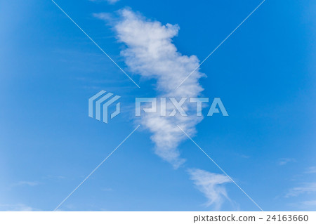blue sky with cloud 24163660