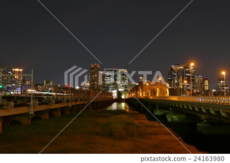 [大阪市夜景]大阪市大阪市淀川區新北野1 24163980