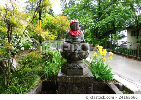 Shinano Thirty-three Guanyin Spirit Bodhi Mountain Nemoto Temple (No. 12 Ticket Office) Jizo 24168666