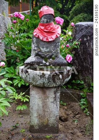 Shinano Thirty-three Guanyin Spirit Bodhi Mountain Nemoto Temple (No. 12 Ticket Office) Jizo 24169190