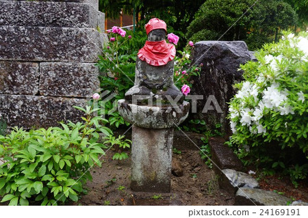 Shinano Thirty-three Guanyin Spirit Bodhi Mountain Nemoto Temple (No. 12 Ticket Office) Jizo 24169191