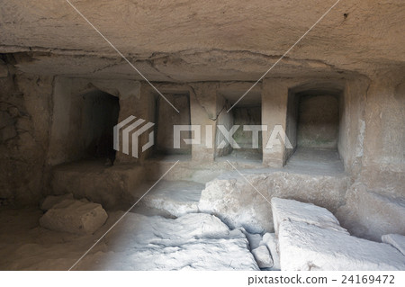 Tombs of the Kings in Paphos on Cyprus 24169472