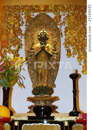 Shinano Thirty-three Guanyin Spirit Bodhi mountain imperial temple (No. 12 Buddha) Masakami Kansei Bodhisattva 24169585