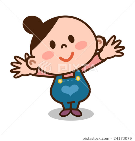A young lady expanding his hands 24173079