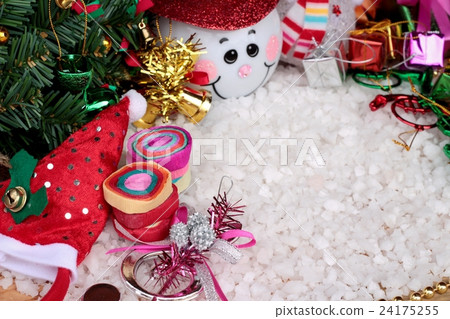 Festival of Christmas gifts and  xmas day. 24175255