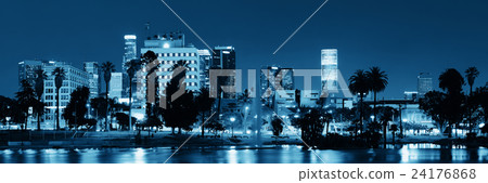 Los Angeles at night Los Angeles at night 24176868