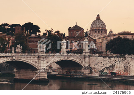 Rome River Tiber Rome River Tiber 24176906