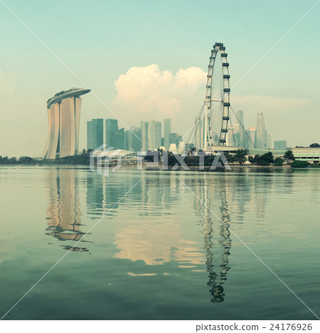 Singapore skyline Singapore skyline 24176926