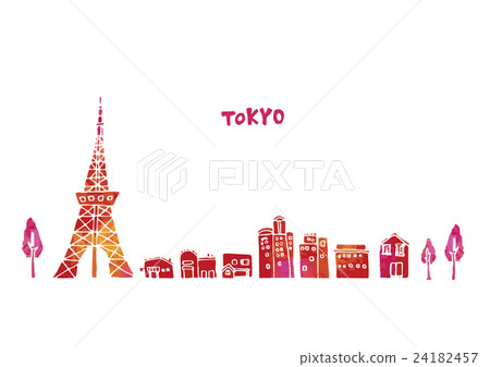 東京水彩畫 東京水彩畫 24182457