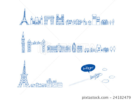 歐洲建築繪圖 24182479