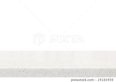 Stone table top (countertop) on white background Stone table top (countertop) on white background 24183459
