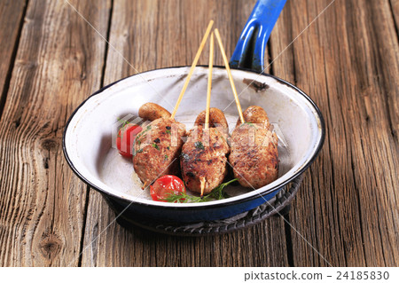 Minced meat kebabs 24185830