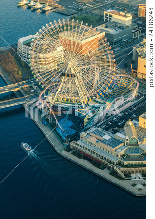 Aerial view of Yokohama Cityscape Aerial view of Yokohama Cityscape 24186243