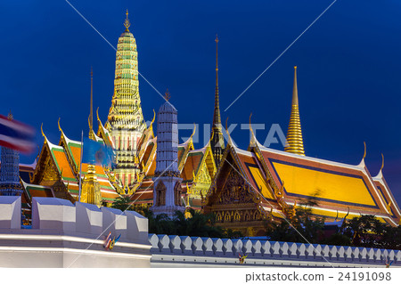 Wat Phra Kaew,buddha temple of Bangkok Thailand Wat Phra Kaew,buddha temple of Bangkok Thailand 24191098
