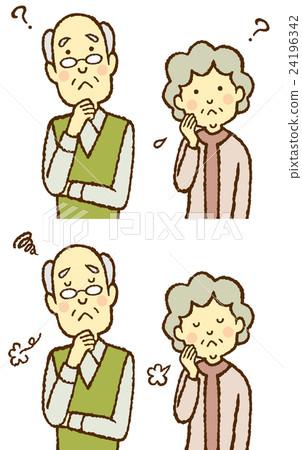 老人困擾著 24196342