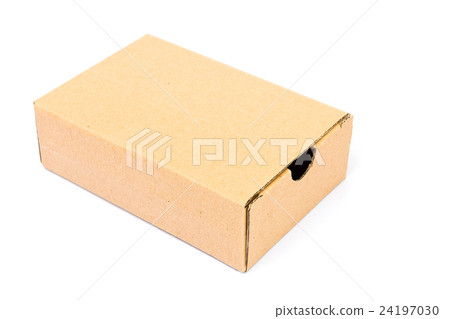 A brown carton for packaging any products A brown carton for packaging any products 24197030