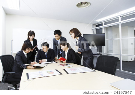 Meeting meeting meeting Women male office business 24197847