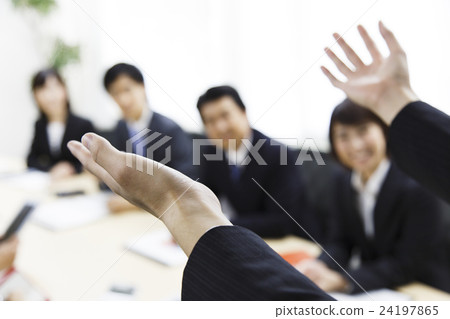 Meeting meeting meeting Women male office business 24197865